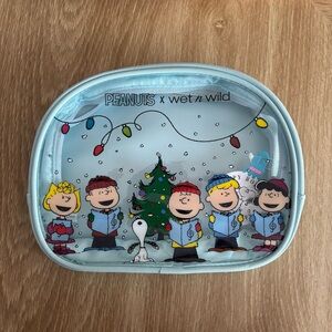 Limited edition Wet n Wild x Peanuts Holiday Cosmetic Bag
